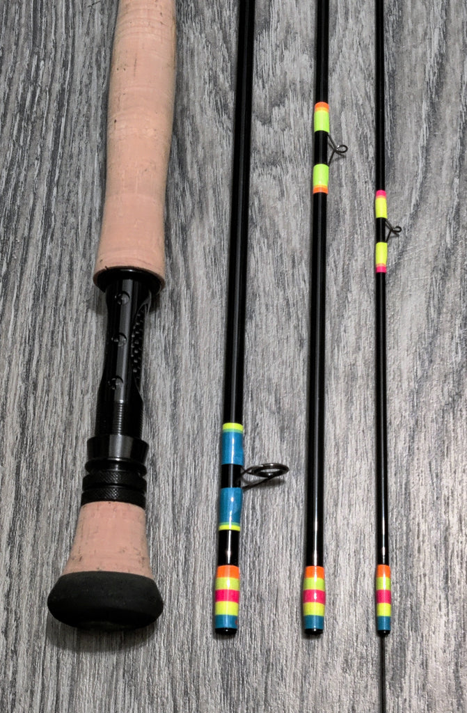 custom fly fishing rods Neon" Custom 9ft 5wt Fly Rod – Susquehanna Rod Company