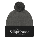 Susquehanna Rod Company Pom Pom Knit Cap